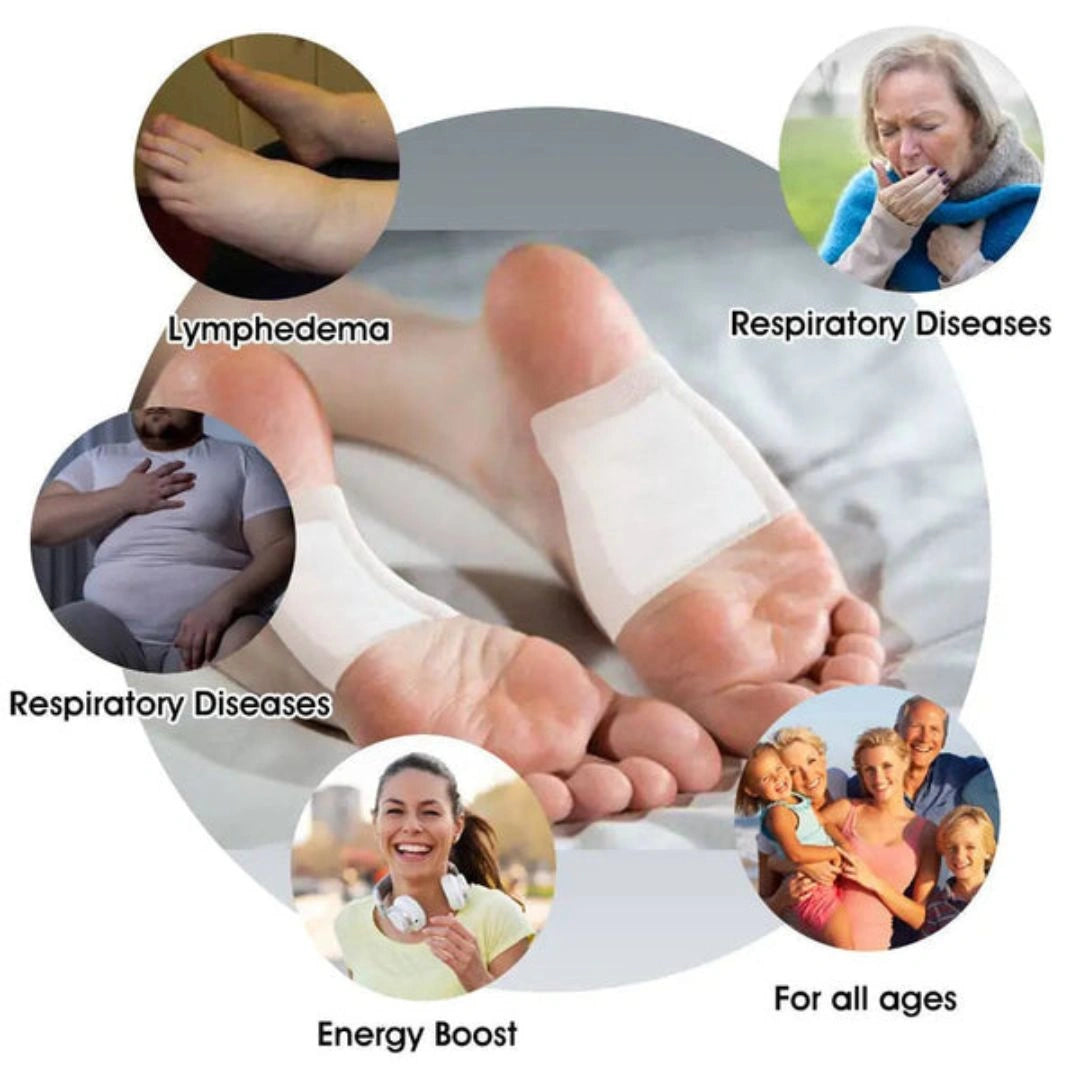 Bee Venom  Drainage Foot Patches Buy 1 Get 1 Free🌿👣