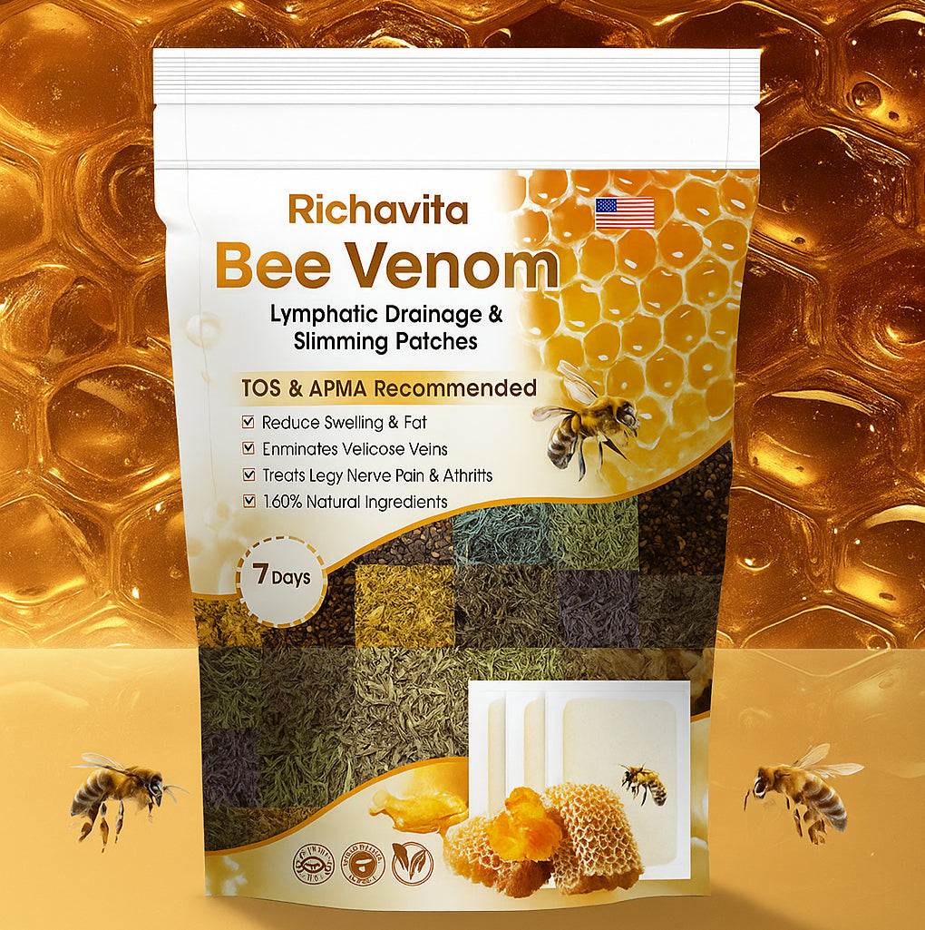 Bee Venom  Drainage Foot Patches Buy 1 Get 1 Free🌿👣